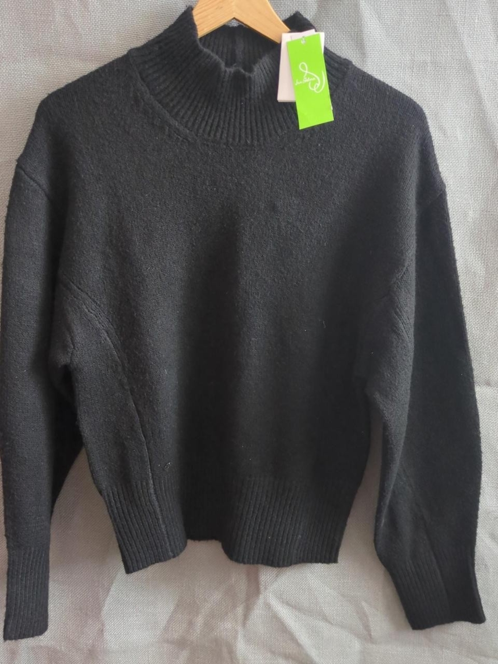 Sam Edelman Black Women's Knit Sweater